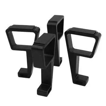 4Pcs Cooling Foot Bracket Shockproof Cooling Legs Support Holder Feet Flat-mounted Accessories for PlayStation4 Slim Pro Console For PS4