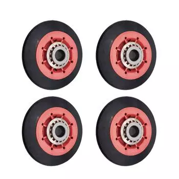 4pcs Dryer Drum Support Roller Clothes Dryer Replacement Supplies Drying Machine Accessories Home Appliance Parts