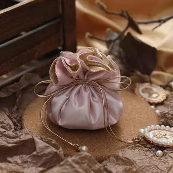 4Pcs Exquisite Candy Packaging Bags Chinese Style Cookie Packaging Bag Gifts Wrapping Box Festival Style 14