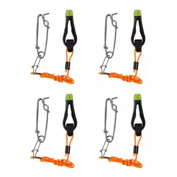 4pcs Fishing Downrigger Release Snap Weight Clips Power Grip Plus Line Release Clips Fishing Tackle for Offshore Fishing C