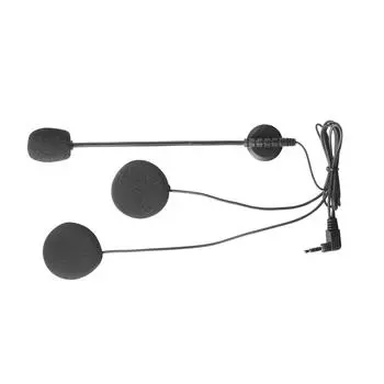 4PCS Motorcycle Helmet Intercom 3.5mm Jack Microphone Speaker Headset for EJEAS V6 Pro Vnetphone V4 V6 Bluetooth Interphone