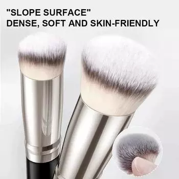 4pcs Professional Makeup Brush Set Eye Shadow Concealer Foundation Blusher Contour Shadow Soft Hair Mixed Smudge MakeupTool