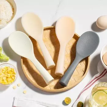 4Pcs Rice Spoon Rice Cooker Serving Spoons Nonstick Spatula Household High Temperature Food Shovel Kitchen Utensils