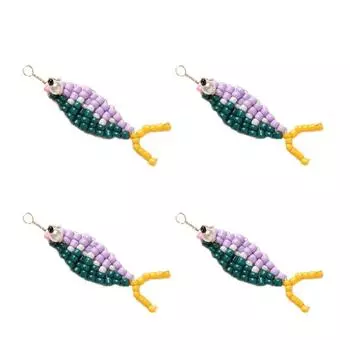 4pcs/set Cute Earring Accessories Handmade Craft Jewelry Making Material Jewelry Decoration Style1