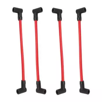 4PCS Spark Plug Wires Fit for Johnson Evinrude 80-140 Hp V4 outboards 582365