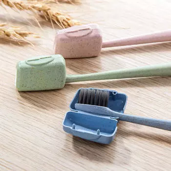 4Pcs Toothbrush Case Cover Portable And Durable No Smell Lightweight For Travel And Other Outdoor Activities Bathroom Products