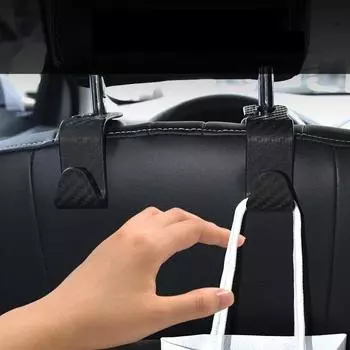 4Pcs Universal Auto Seat Headrest Hook Storage Hanger Car Vehicle Back Seat Organizer Holder Car Interior Accessories