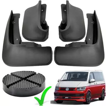 4x брызговики для VW Transporter Caravelle T6 T6.1 Multivan Kombi 2015-брызговики, брызговики-резиновые накладки на домкрат 4pcs Flaps