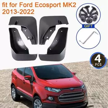 4x для Ford Ecosport 2 MK2 2013 ~ 2022 Брызговики, брызговики, крылья, передние колеса, автомобильный Стайлинг Fit Facelift Model