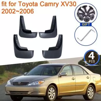 4x для Toyota Camry XV30 XV 30 30 2002 2003 2004 2005 2006 Брызговики Брызговики Брызговики Fender Аксессуары для передних колес
