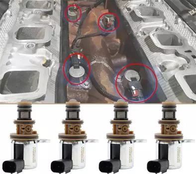 4x Engine Multiple Displacement Solenoid 916592XD For 2010-2023 Dodge Ram 1500