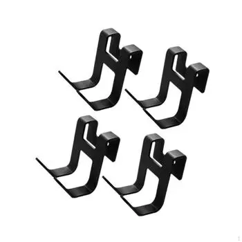 4x over The Door Hooks Cabinet Hanging Heavy Duty Practical Towel Holder Hanger