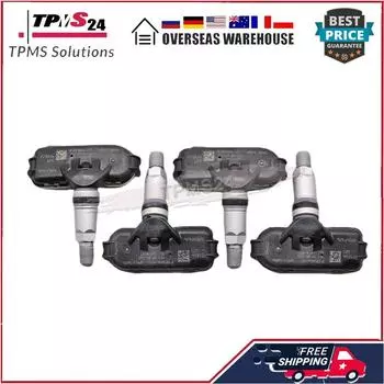 4X СИСТЕМА КОНТРОЛЯ ДАВЛЕНИЯ В ШИНАХ Для 2012-2013 Hyundai Elantra 2013-2025 Kia Forte 315 МГц ДАТЧИК ДАВЛЕНИЯ ВОЗДУХА В ШИНАХ 52933-3X205