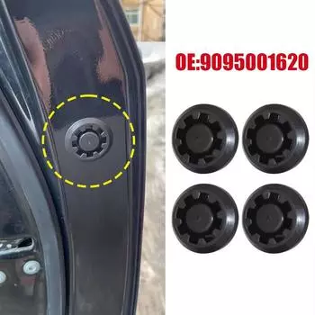 4X Заглушка для отверстия в передней двери автомобиля, зажим для Toyota RAV4 4Runner Camry Corolla FJ Cruiser Highlander Prius Sienna 9095001620