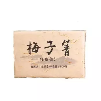500 г старого пуэра, сырого чая, кирпичного весеннего чая, пуэра, чая Meiziqing Yunnan Pu er, зеленого чая