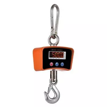 500 кг/1102 фунта цифровые светодиодные подвесные весы портативные сверхмощные крановые весы 1500 мАч перезаряжаемые UK Plug оранжевый