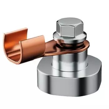500A Welding Ground Magnet Copper Electrode Welding Support Durable Welding Clamps Welding