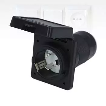 50-амперная розетка Shore RV Plug с поворотным замком и защитой от непогоды для NEMA SS2?50P 125В 250В