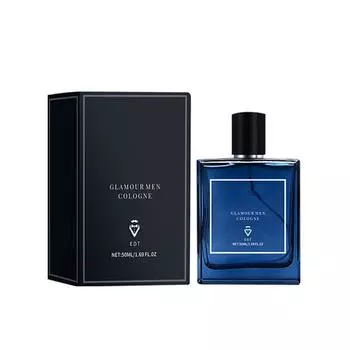 50 мл мужской одеколон духи-спрей Blue Perfume Edt Ароматы стойкие ароматы ежедневные духи для свиданий One Size синий
