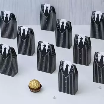 50 pcs Groom Shaped Gift Box |Elegant Wedding Gift Hamper for Couples| Box for Engagement, Anniversary & Festival Gifting