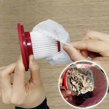 50 шт/100 шт, одноразовый фильтр для пылесоса, универсальные нетканые тканевые фильтры, аксессуары для пылесоса 50pcs