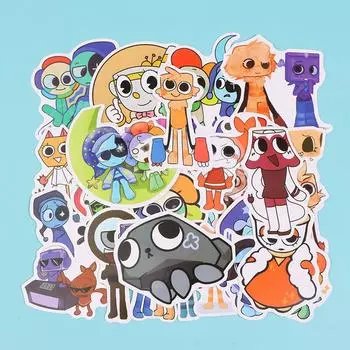 50 шт. наклеек Dandy s World Dandy S World Diy наклейки для скрапбукинга телефона багажа скейтборда водонепроницаемые граффити наклейки