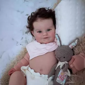 50 см NPK Reborn Doll для маленьких девочек Бетти Игрушка Очень мягкая силиконовая кукла для девочек всего тела Toy NOT included