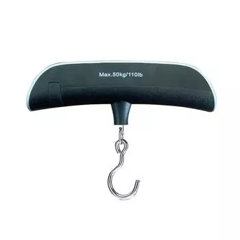 50kg/110LB Portable Electronic Hand Luggage Scale LCD Digital Display Balance Scale Suitcase Travel Weighs Baggage Weight Tool