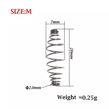50Pcs Olive Shape Spring Bait Feeder Feeder Stops Fishing Tools Fishing Accessories Carp Fishing M