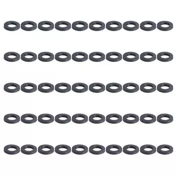 50pcs Shower Head Seal Rings Rubber Flat Washers Leakproof Gaskets set Simple Installation Upgrades for Hose Connectors DN20
