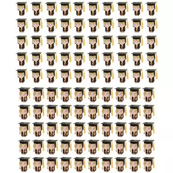 50x Graduation Gift Boxes Bachelor Cap Party Favors Sweet Boxes for Congrats Party Supplies Table Centerpieces Celebration