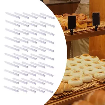 50x плоских полиэтиленовых пакетов для коммерческого хранения продуктов питания для художественных кастрюль