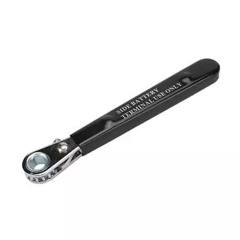 516 6 Point End Insulated Handle Side Terminal Battery Ratchet Wrench Auto Repair Tool
