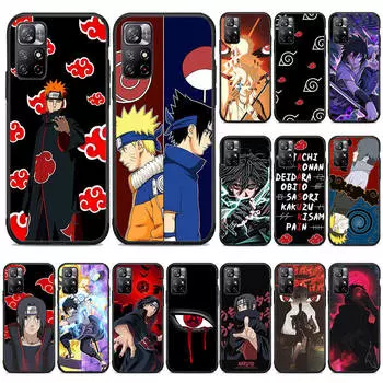 51 Наруто Саске Учиха чехол для Xiaomi Redmi A3 13C 10A 10C 12C 9A 9C 9T A3X Note 13 8 9 10 11 12 Poco F5 F6 C51 M6 X3 X6 C65 C50 C55 Pro Plus 4G 5G Xiaomi POCO C51 4G эбеновый