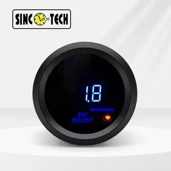 52 мм SincoTech 611 Series LED Boost Gauge Bar Автомобильный счетчик с