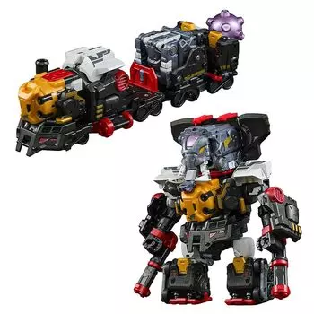 52TOYS BEASTBOX-MEGA series BMM-01 MECHABEAST PHYCHOTRAIN [Mecha Beast Psycho Train] Трансформирующийся робот комбинированная фигурка трансформирующиеся игрушки окрашенные действия