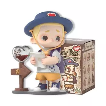 52TOYS NOOK Quest for the Heart Series Blind Box Trading Figure Collection Figure Painted Gacha Gacha Desktop Decoration Doll Toy Perfect Gift for