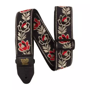 5380 Guitar Strap JACQUARD STRAP NOBLE ROSE [ERNIE BALL] [Genuine]