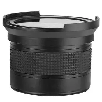 58MM 0.35X Рыбий глаз супер широкоугольный объектив для зеркальной цифровой зеркальной камеры черный