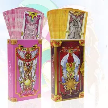 59 шт./лот 16 см аниме Cardcaptor Сакура Клоу карта косплей реквизит карты Captor Сакура карты Таро подарок