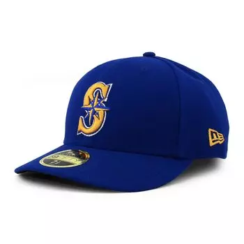 59FIFTY Seattle Mariners аутентичная кепка LC FITTED CAP SEATTLE MARINERS 5950 [New Era] [MLB ON-FIELD ALT-2 LOW-CROWN LP] (7-3/4 (приблизительно. 61,5 см), синий)