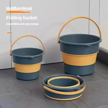 5/10/17L Water Storage Container Multifunctional Storage Bucket Lightweight Environmentally Space Saving for Camping Fishing