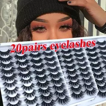 5/10/20 пар натуральных накладных ресниц, длинные макияжи, 3d норковые ресницы, наращивание ресниц, норковые ресницы для красоты