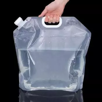 5/10 л портативная сумка для воды складное ведро контейнер для воды кувшин сумка для бутылки на открытом воздухе путешествия кемпинг с ручкой принадлежности для кемпинга
