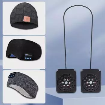 5.3 Стерео Bluetooth-модуль движения шапки для вязаной музыкальной шапки и Bluetooth-маски для глаз с повязкой на голову