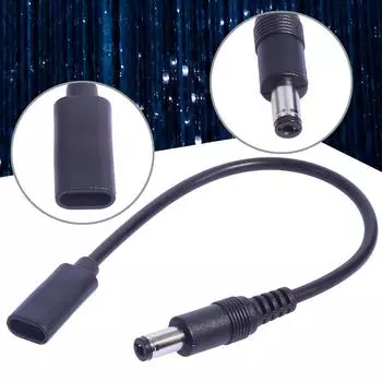 5,5 мм x 2,1 мм к USB C Female кабель питания 5521 Male к USB Type C Femlale кабель питания для зарядки удлинительный кабель для телефонов