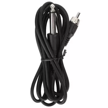 5.9 футов RCA клип-шнур для татуировки профессиональный гибкий силиконовый клип-шнур для тату-машинки аксессуары черный чёрный
