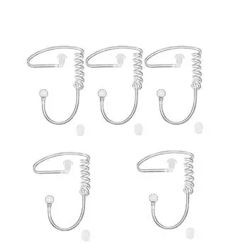 5 acoustic coils for audio tube and ear pads for baofeng kenwood walkie talkie