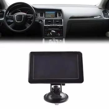 5-дюймовый GPS-навигатор для автомобиля, грузовика, SAT NAV, аксессуары, инструменты, навигатор, 2025, бесплатное обновление, карта Европы, Северной Америки, 8 ГБ, FM-музыка CHINA