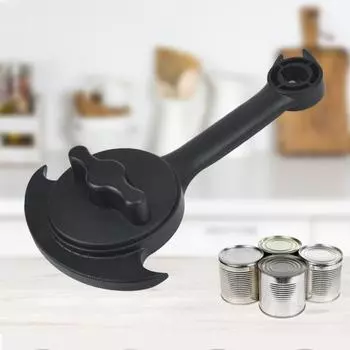 5 in 1 Jar Opener Effortless Jar Lid Gripper Bottle Lid Removal Tool Can Opener Kitchen
